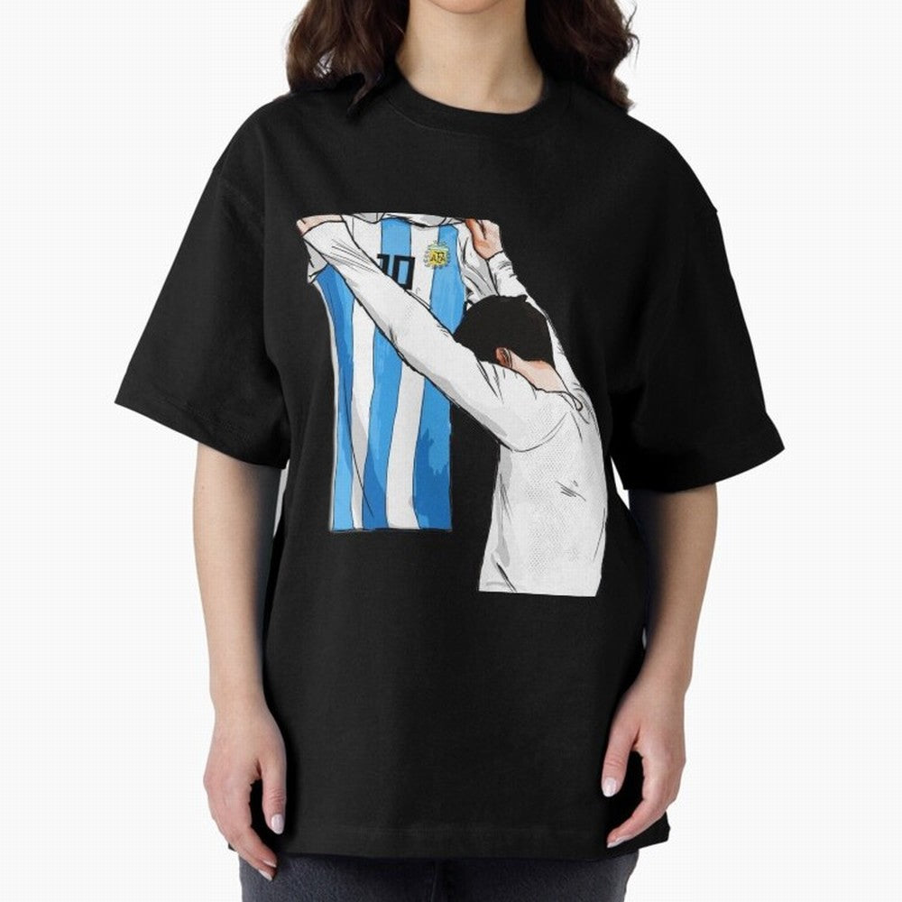 Lionel Messi holding his shirt, Argentina copa america Classic T-Shirt Remember Match Day Hype around FIFA World Cup 2026 Group Stage, Mbappe and Neymar, Netherlands, Stadium Memories, Football Loyalty, International Chants and Championship