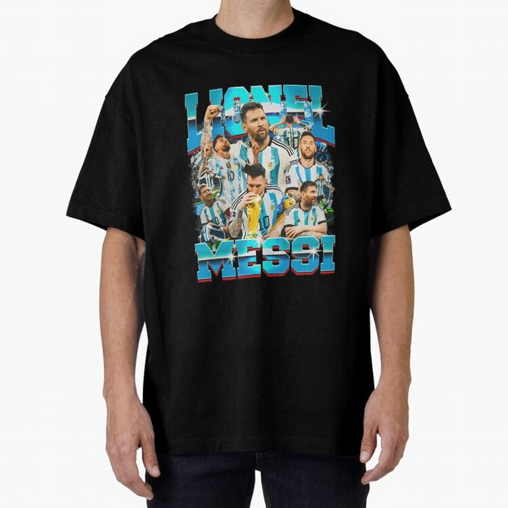 Lionel Messi Bootleg Essential T-Shirt Bring Stadium Energy to the FIFA World Cup 2026 Group Stage Journey through Messi, CR7 and Mbappe Highlights, Germany Pride, Champion Mindset, Group Stage Buzz, Knockout Tension and Passionate Fan Culture;