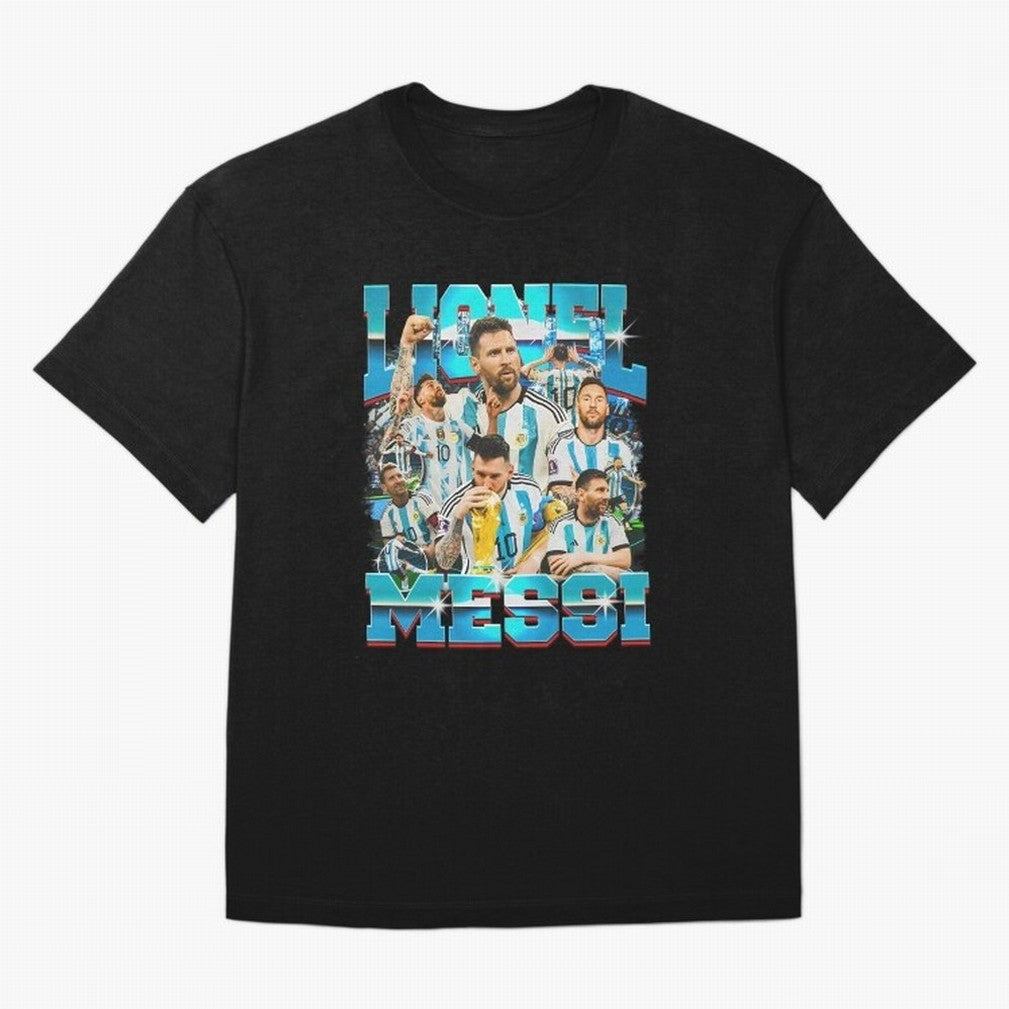 Lionel Messi Bootleg Essential T-Shirt Bring Stadium Energy to the FIFA World Cup 2026 Group Stage Journey through Messi, CR7 and Mbappe Highlights, Germany Pride, Champion Mindset, Group Stage Buzz, Knockout Tension and Passionate Fan Culture;