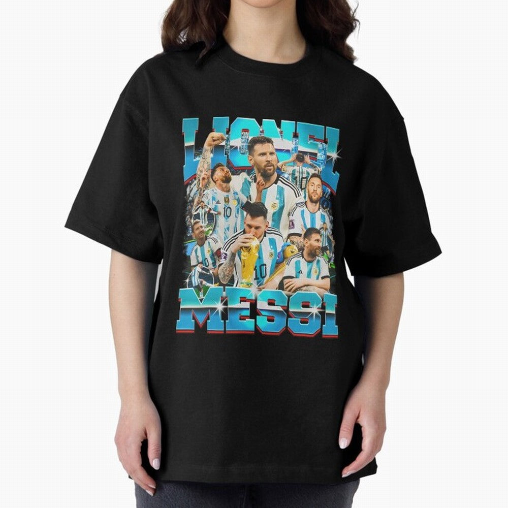 Lionel Messi Bootleg Essential T-Shirt Bring Stadium Energy to the FIFA World Cup 2026 Group Stage Journey through Messi, CR7 and Mbappe Highlights, Germany Pride, Champion Mindset, Group Stage Buzz, Knockout Tension and Passionate Fan Culture;
