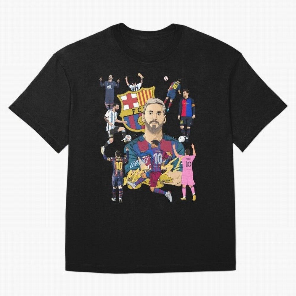 MESSI10 Oversized T-Shirt Feel the Roar of Match Day Hype around FIFA World Cup 2026 USA Canada Mexico, Messi, Brazil, Portugal and Argentina, Game Day Rituals, Football Legends, Country Pride and the Road to the Final; Ideal for Passionate Fans
