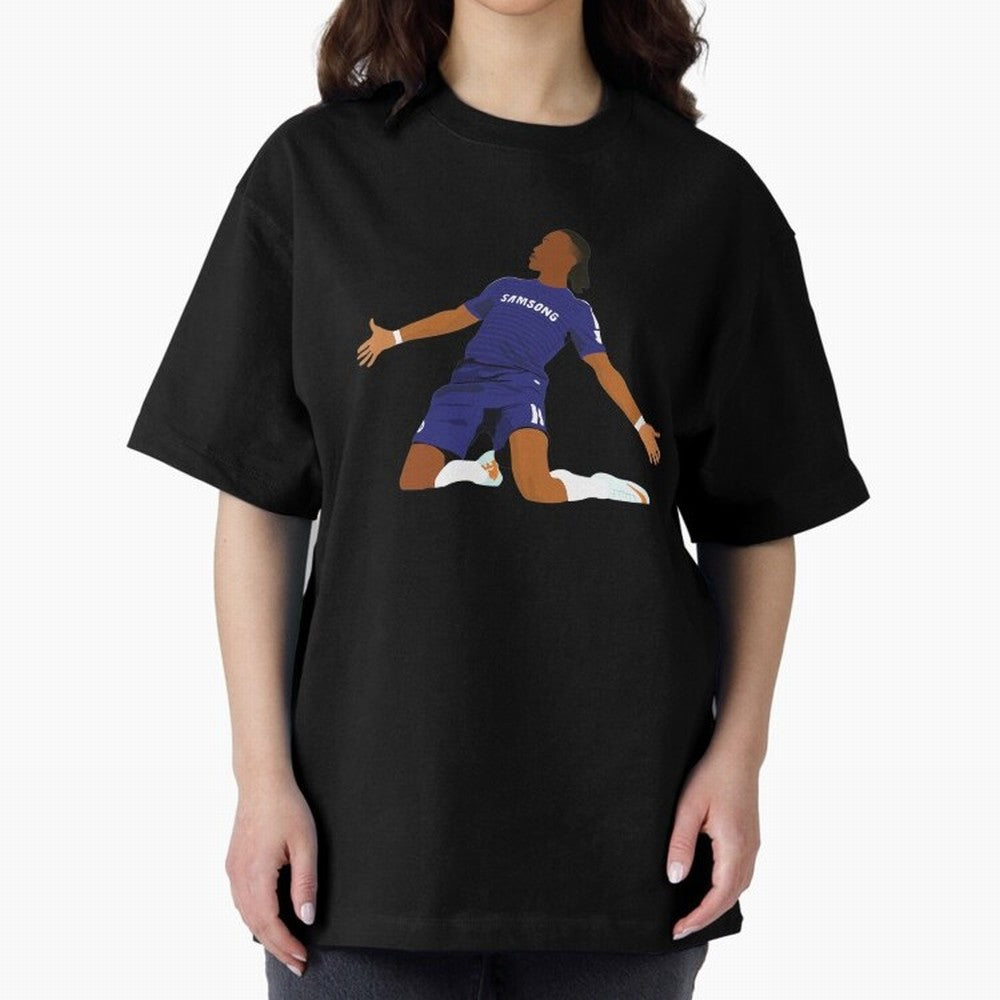 Drogba Classic T-Shirt Join the Countdown to FIFA World Cup 2026 Spirit, Filled with Germany, Haaland, Fan Favorite Moments, National Team Passion, Big Match Drama and Soccer History; Built for Supporters Chasing Trophy Dreams, Final Match