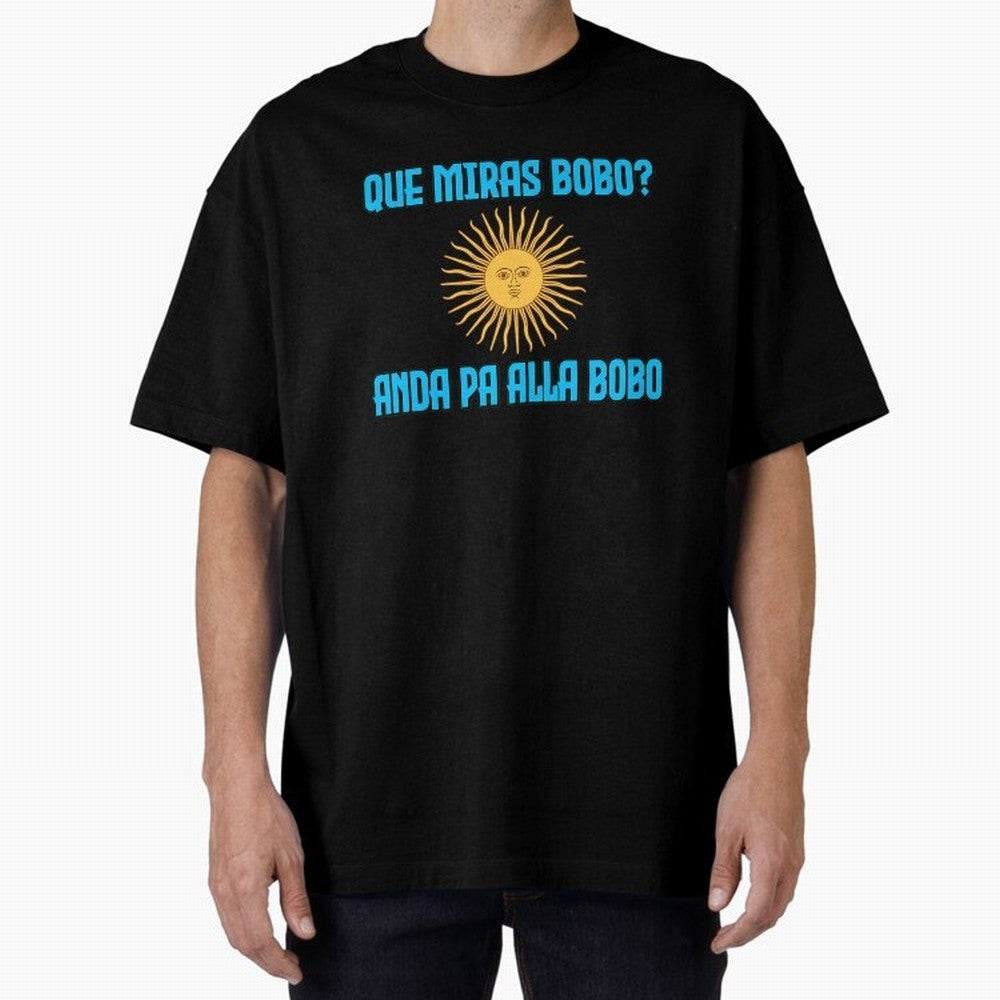 Que Miras Bobo Messi Argentina Flag Classic T-Shirt Back Your Heroes with FIFA World Cup 2026 Group Stage Connected to Haaland, Brazil Energy, Soccer Culture, Superstar Moments, National Team Dreams and Competitive Fire; Ideal for Fans Who Follow