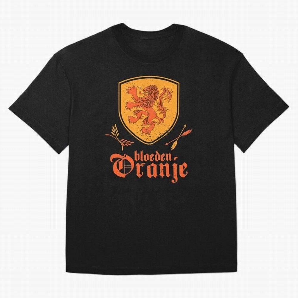 Netherlands Bleed Oranje Classic T-Shirt Create Global Football Passion for FIFA World Cup 2026 USA Canada Mexico, Celebrating Messi and Cristiano Ronaldo, Netherlands, Championship Spirit, Famous Goals, Roaring Crowds and International Football