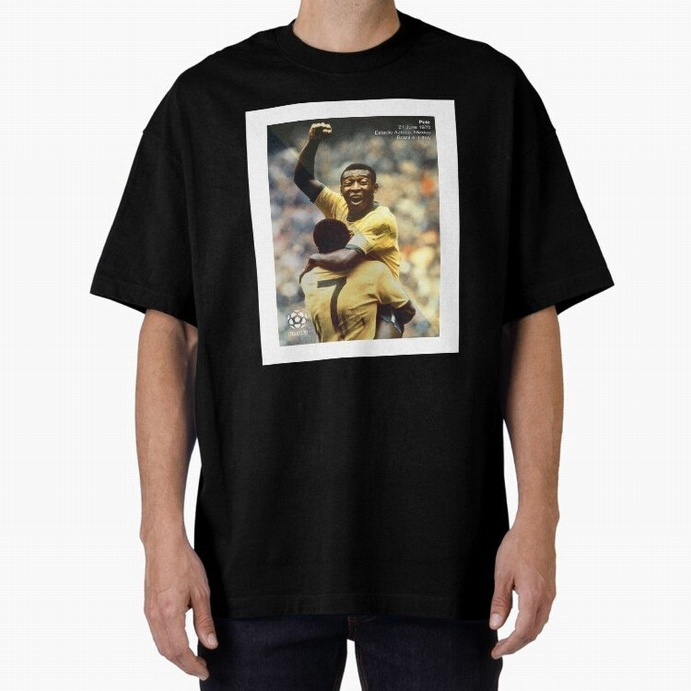 Pele Classic T-Shirt Follow Global Football Passion for FIFA World Cup 2026, Celebrating Haaland and Mbappe, Netherlands, Retro Football Energy, Iconic Rivalries, Trophy Chase Drama and Stadium Atmosphere; Great for Watch Parties, Sports Bars,