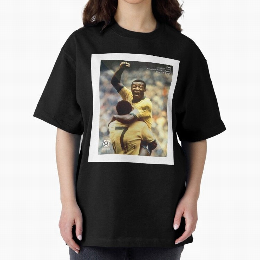 Pele Classic T-Shirt Follow Global Football Passion for FIFA World Cup 2026, Celebrating Haaland and Mbappe, Netherlands, Retro Football Energy, Iconic Rivalries, Trophy Chase Drama and Stadium Atmosphere; Great for Watch Parties, Sports Bars,