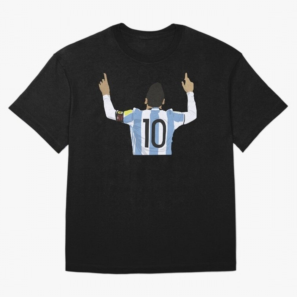 Lionel Messi Sticker #l68 Classic T-Shirt Honor Match Day Hype around FIFA World Cup 2026 Group Stage, Haaland and Mbappe, England and Germany, Global Supporter Spirit, Legendary Goals, National Colors and Tournament Celebration; Ideal for Football