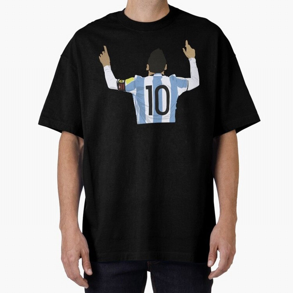 Lionel Messi Sticker #l68 Classic T-Shirt Honor Match Day Hype around FIFA World Cup 2026 Group Stage, Haaland and Mbappe, England and Germany, Global Supporter Spirit, Legendary Goals, National Colors and Tournament Celebration; Ideal for Football