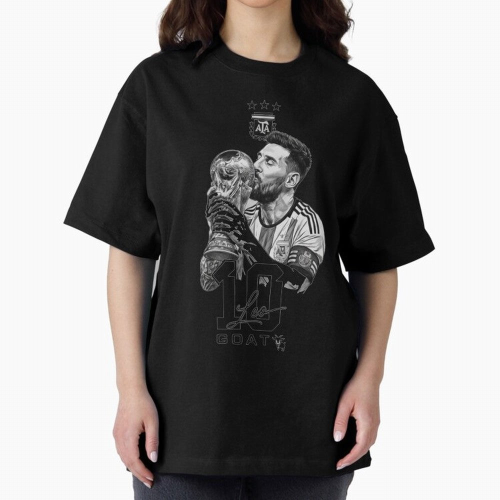 Messi GOAT World Cup Champion Classic T-Shirt Feel the Roar of Match Day Hype around FIFA World Cup 2026 USA Canada Mexico, Haaland and Mbappe, Spain and Netherlands, Worldwide Fan Energy, Dramatic Goals, Stadium Lights and Championship