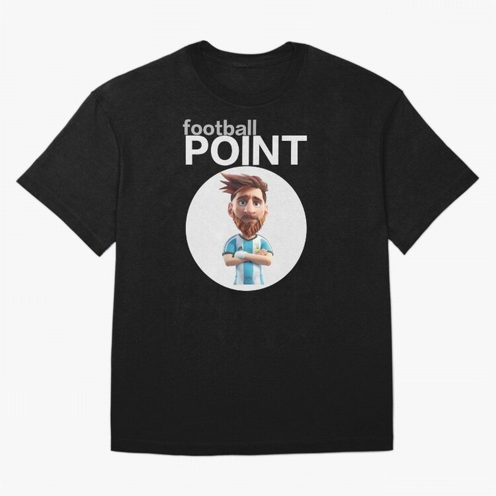football POINT Oversized T-Shirt Relive Legendary Nights from FIFA World Cup 2026 Group Stage Spirit, Filled with Brazil, Portugal and Argentina, Neymar, Haaland and Cristiano Ronaldo, Retro Football Energy, Iconic Rivalries, Trophy Chase Drama and