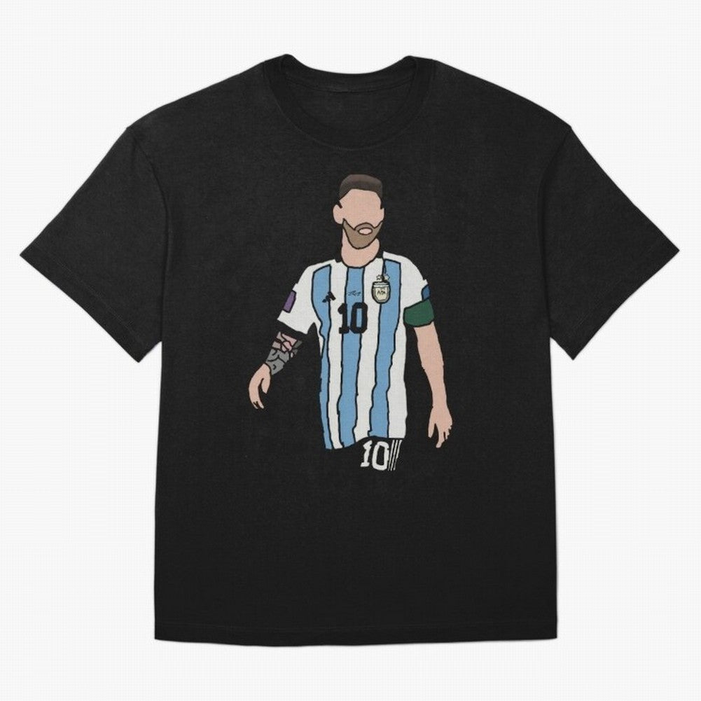 Lionel Messi Number 10 Campeones Del Mundo Essential T-Shirt Celebrate Fan Favorites in Match Day Hype around FIFA World Cup 2026 USA Canada Mexico, Haaland and Mbappe, France, Soccer Culture, Superstar Moments, National Team Dreams and Competitive