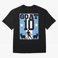 The Goat 10 Argentina World Cup 2026 Classic T-Shirt Elevate FIFA World Cup 2026 Spirit, Filled with France and Portugal, Messi and Cristiano Ronaldo, Sports Nostalgia, International Competition, Famous Players and Unforgettable Victories; Perfect