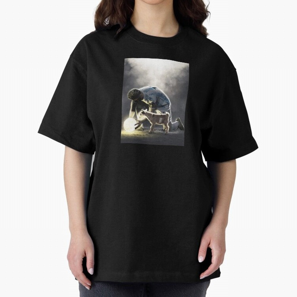 LIONEL MESSI GOAT Oversized T-Shirt Turn Up for FIFA World Cup 2026 Group Stage Made for CR7, Argentina, France and Brazil Energy, Soccer Culture, Superstar Moments, National Team Dreams and Competitive Fire; Made for Die Hard Supporters, Soccer
