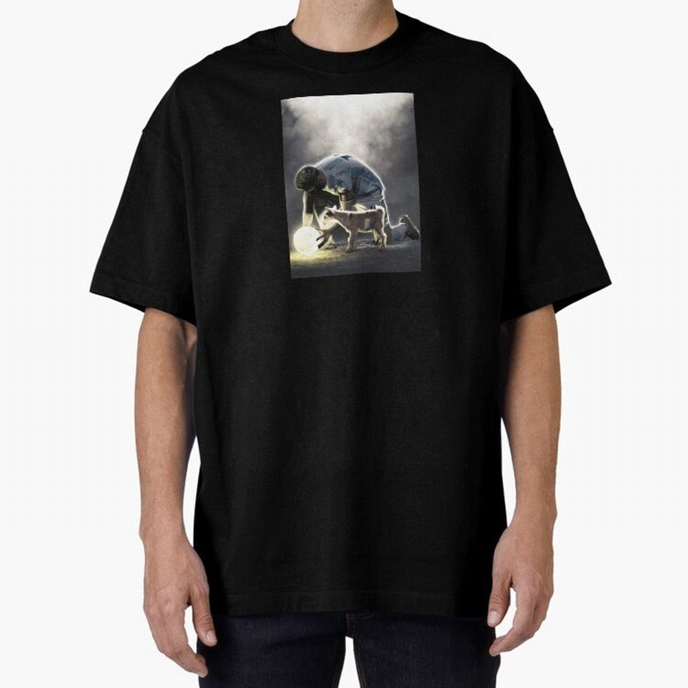 LIONEL MESSI GOAT Oversized T-Shirt Turn Up for FIFA World Cup 2026 Group Stage Made for CR7, Argentina, France and Brazil Energy, Soccer Culture, Superstar Moments, National Team Dreams and Competitive Fire; Made for Die Hard Supporters, Soccer