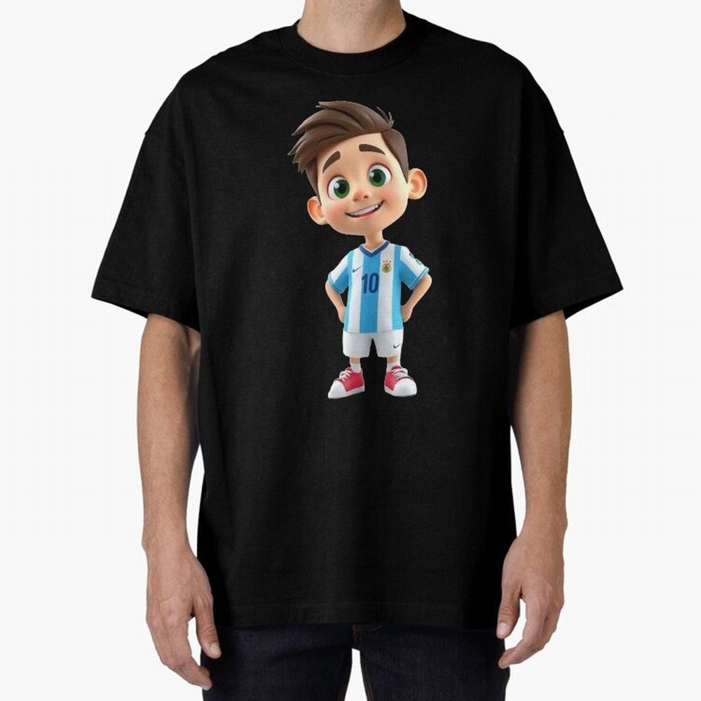 Lionel Messi Cartoon Classic T-Shirt Bring a Champion Mindset to FIFA World Cup 2026 Group Stage Spirit, Connected to Portugal, Neymar, Tournament Hype, Historic Matchups, Family Viewing Parties and Global Sports Pride; Made for Collectors Who