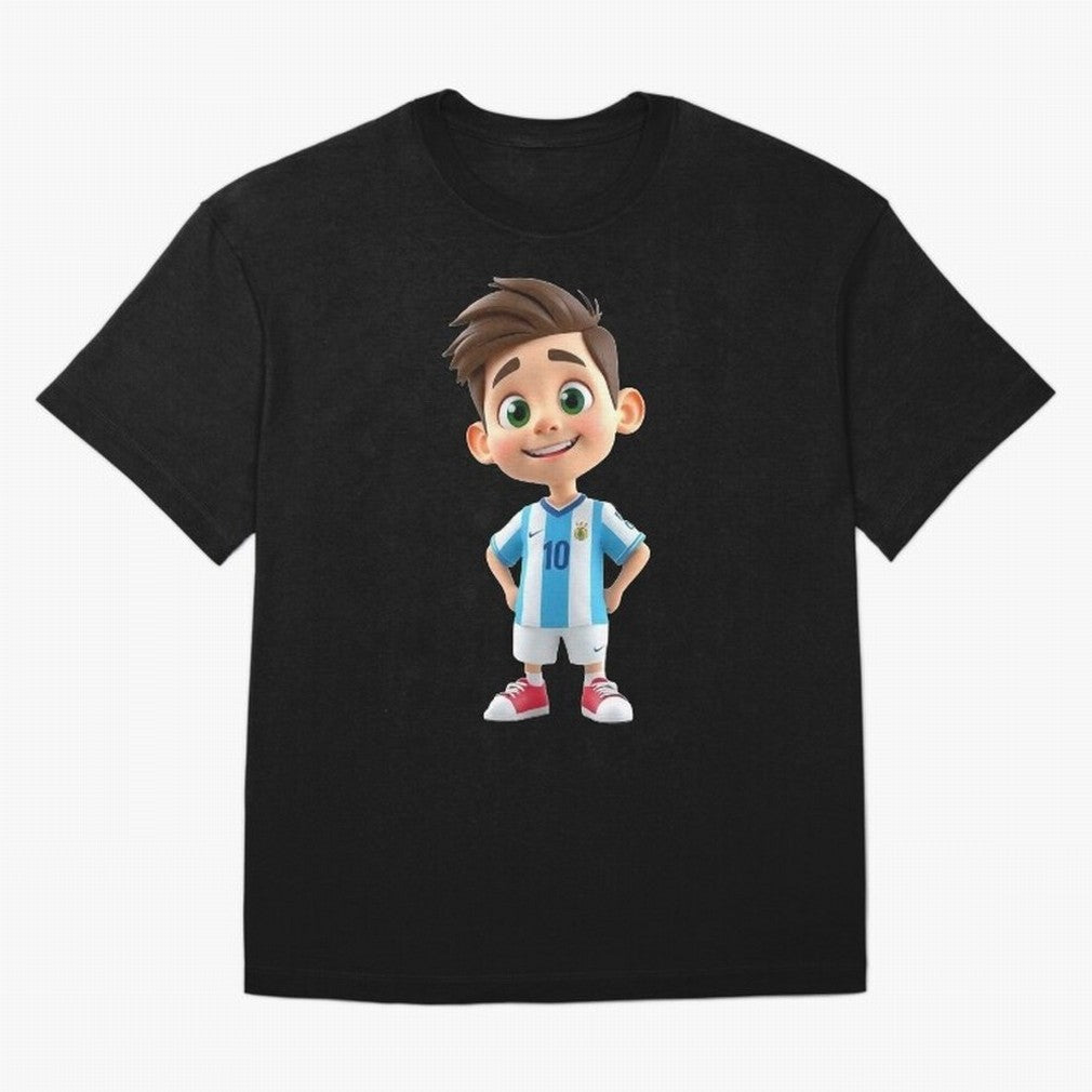 Lionel Messi Cartoon Classic T-Shirt Bring a Champion Mindset to FIFA World Cup 2026 Group Stage Spirit, Connected to Portugal, Neymar, Tournament Hype, Historic Matchups, Family Viewing Parties and Global Sports Pride; Made for Collectors Who