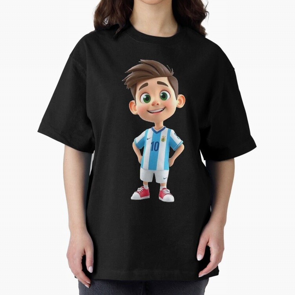 Lionel Messi Cartoon Classic T-Shirt Bring a Champion Mindset to FIFA World Cup 2026 Group Stage Spirit, Connected to Portugal, Neymar, Tournament Hype, Historic Matchups, Family Viewing Parties and Global Sports Pride; Made for Collectors Who