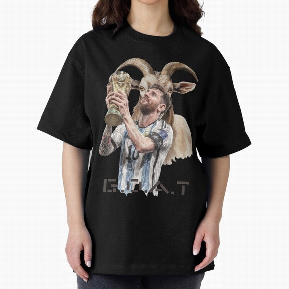 The G.O.A.T of Football, Lionel Messi Classic T-Shirt Capture FIFA World Cup 2026 Group Stage for Fans of Haaland and England and Germany, Bringing Football Passion, Legendary Performances, Festival Vibes and Supporter Community; Made for Die Hard