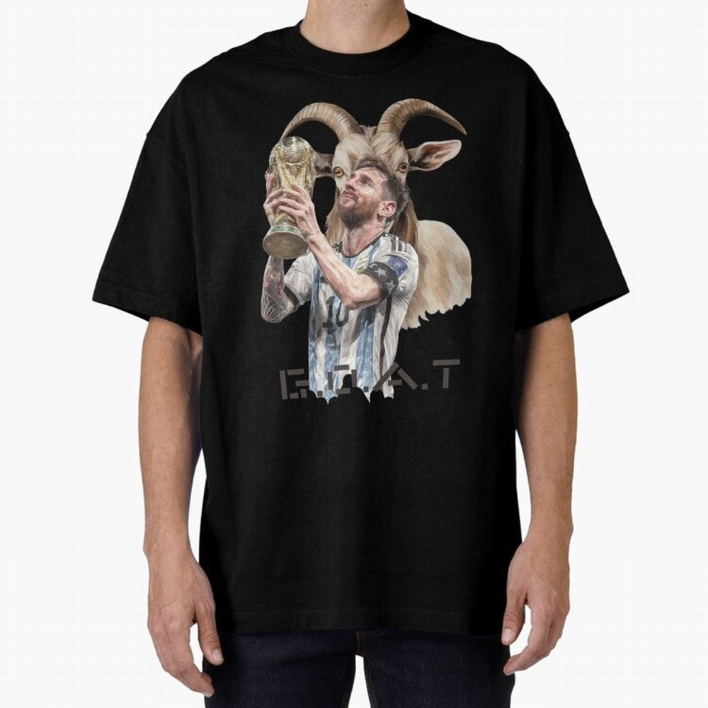 The G.O.A.T of Football, Lionel Messi Classic T-Shirt Capture FIFA World Cup 2026 Group Stage for Fans of Haaland and England and Germany, Bringing Football Passion, Legendary Performances, Festival Vibes and Supporter Community; Made for Die Hard