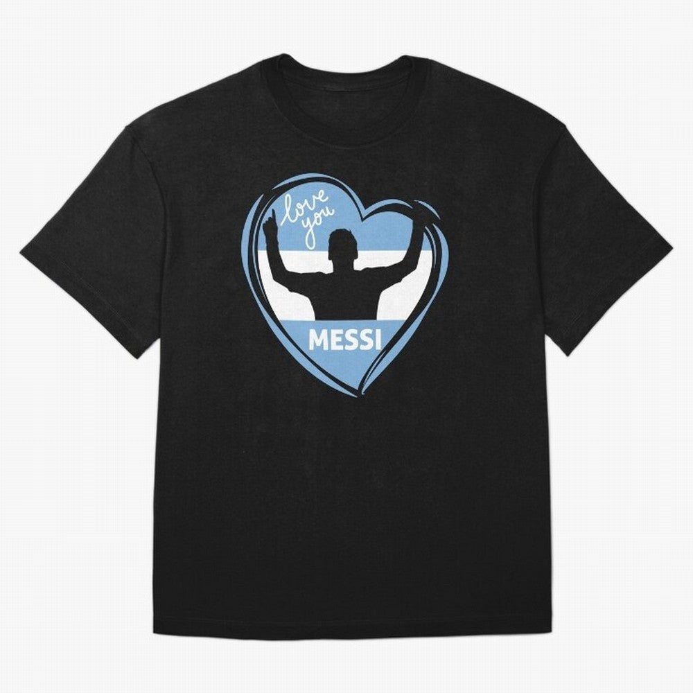 Love Lionel Messi Classic T-Shirt Show Your Tournament Heart for the FIFA World Cup 2026 Group Stage Journey through Messi Highlights, Spain and Netherlands Pride, Game Day Rituals, Football Legends, Country Pride and the Road to the Final; Perfect