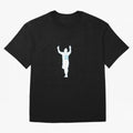 Lionel Messi Iconic Celebration Pose - Argentina Colors Classic T-Shirt Show Passion for the Stars of Match Day Hype around FIFA World Cup 2026, Cristiano Ronaldo, Haaland and CR7, Germany, Worldwide Fan Energy, Dramatic Goals, Stadium Lights and