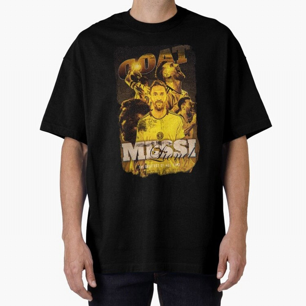 Lionel Messi The Goat Classic T-Shirt Embrace Match Day Hype around FIFA World Cup 2026 USA Canada Mexico, Cristiano Ronaldo, Portugal, Football History, Final Match Energy, Crowd Noise and Once in a Lifetime Moments; Ideal for Fans Who Follow