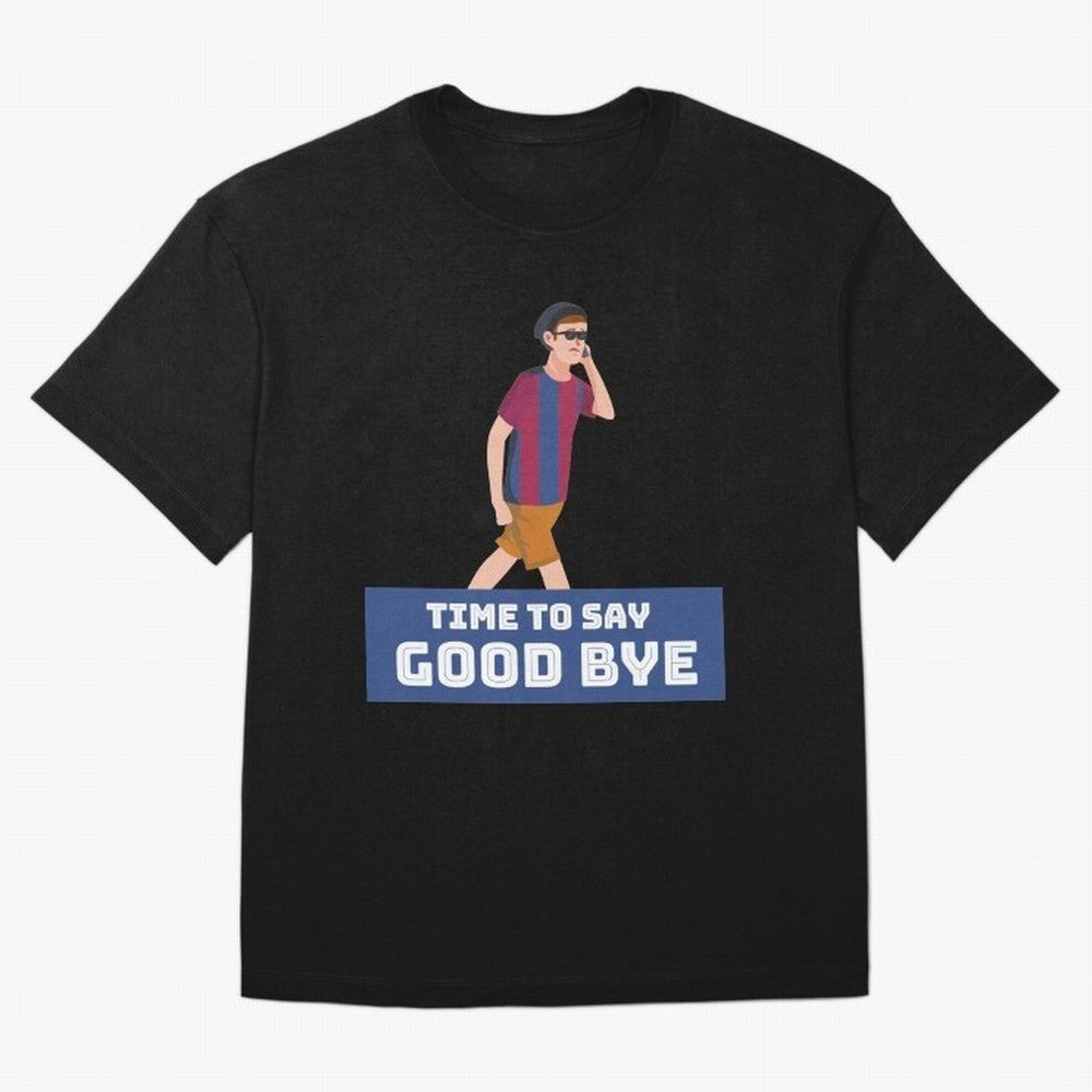 Good by Leo Messi,Leo messi leave Barcalena| Perfect Gift For you and friends Classic T-Shirt Bring Bold Fan Energy to Match Day Hype around FIFA World Cup 2026, Haaland, Portugal, Stadium Chants, National Pride, Trophy Dreams and Unforgettable
