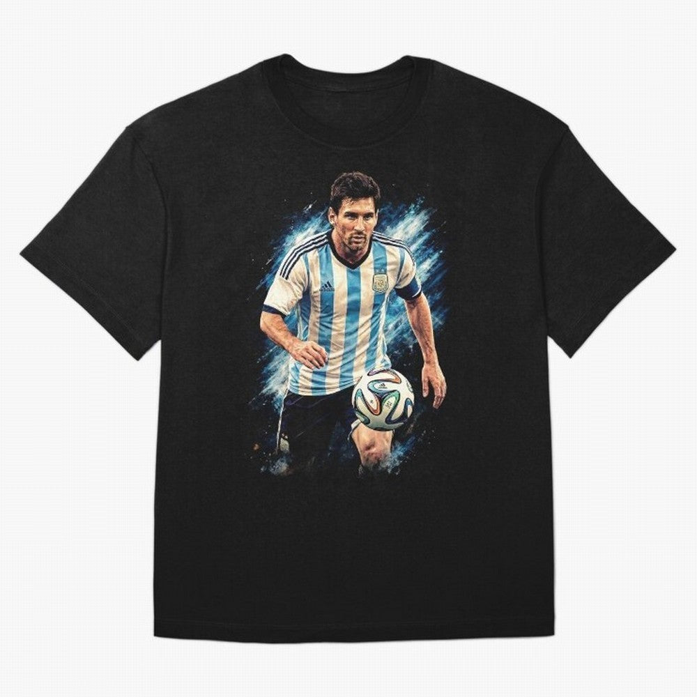 Messi Football Legend Pride Classic T-Shirt Bring a Vintage Feel to FIFA World Cup 2026 Group Stage Driven by Messi, Neymar and Mbappe, France Energy, Vintage Soccer Flavor, Modern Football Stars, National Flags and Final Night Emotion; Ideal for