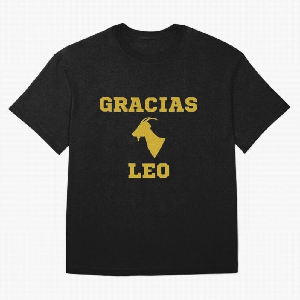 Gracias Leo| Perfect Gift For you and friends Classic T-Shirt Follow FIFA World Cup 2026 Spirit, Filled with Argentina, Haaland, Stadium Memories, Football Loyalty, International Chants and Championship Tradition; Great for Watch Parties, Sports