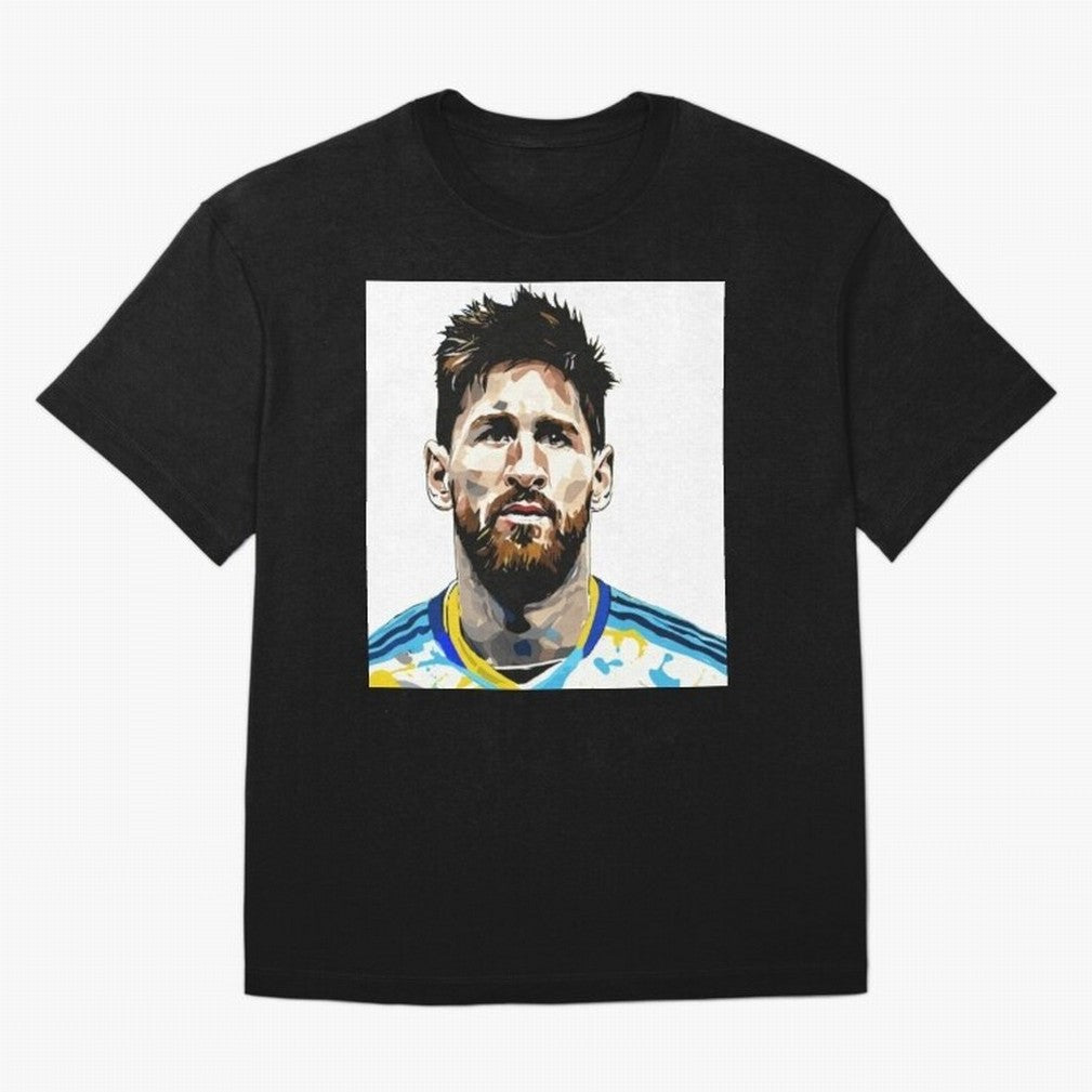 Lionel Messi Oversized T-Shirt Carry National Pride through FIFA World Cup 2026 USA Canada Mexico for Fans of Messi, CR7 and Mbappe and Argentina, France and Brazil, Bringing Football History, Final Match Energy, Crowd Noise and Once in a Lifetime