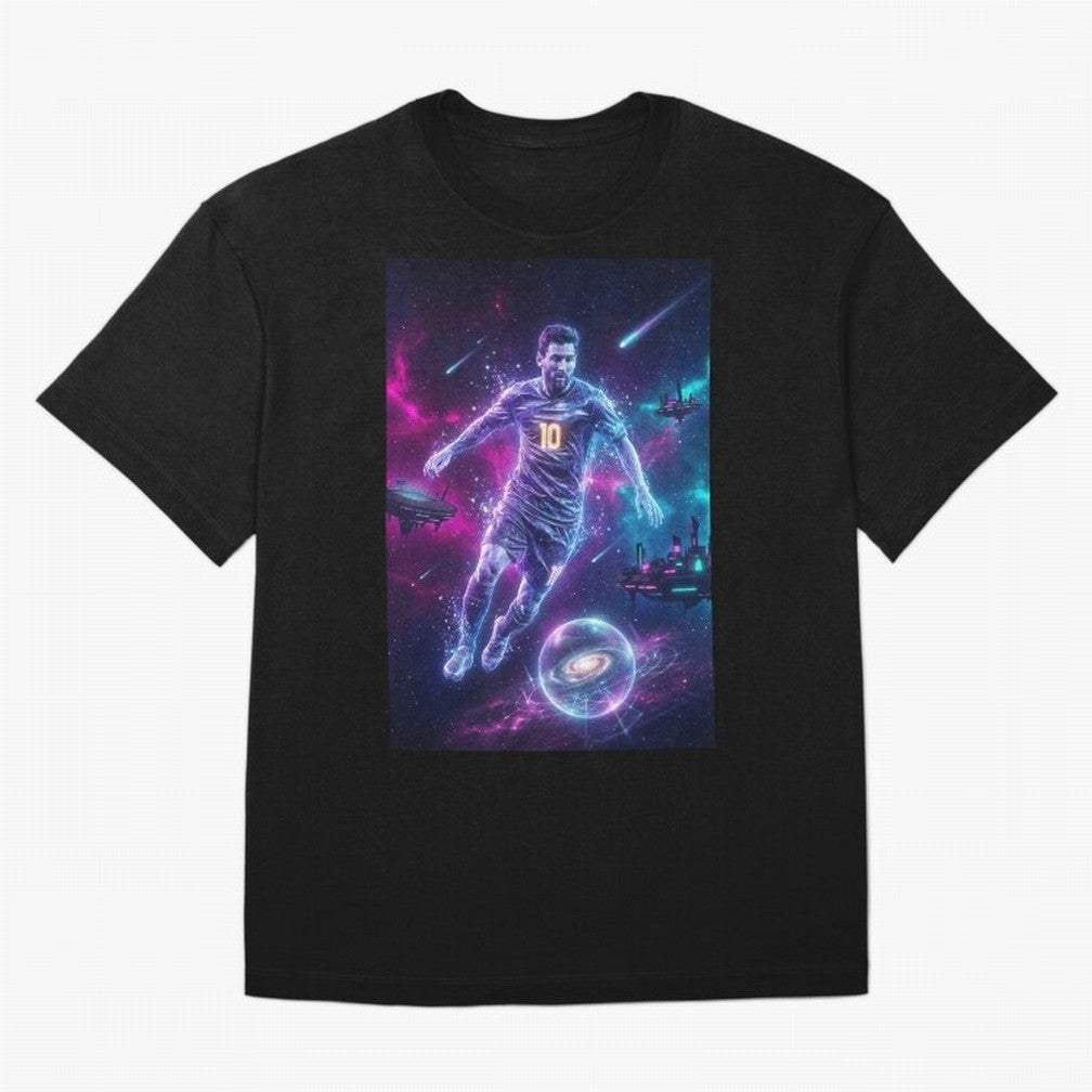 Lionel Messi The Eternal GOAT Of Another Galaxy - (Version 5) Classic T-Shirt Show Up for the Glory of the FIFA World Cup 2026 Journey through Haaland Highlights, Spain Pride, Goal Celebration Energy, Supporter Heritage, Football Icons and
