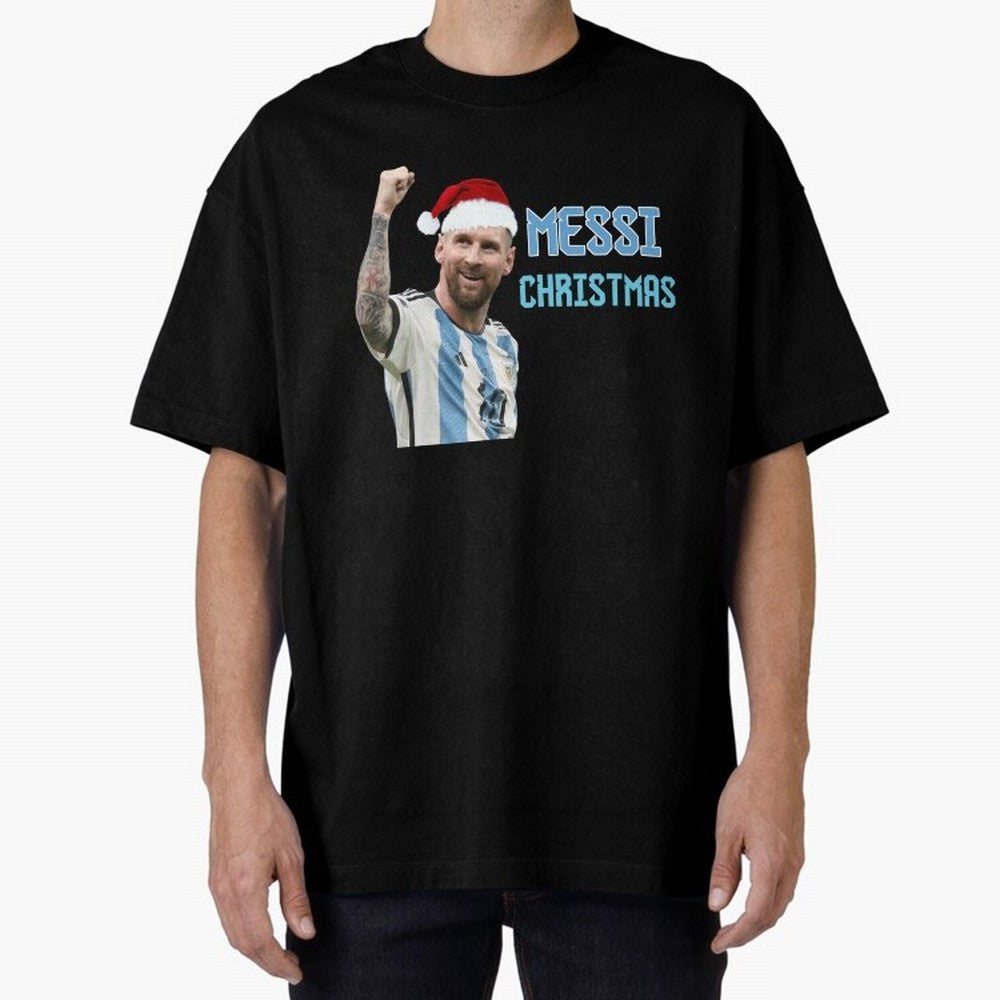 Messi Christmas - Lionel Messi Christmas Design Classic T-Shirt Support the Legends of FIFA World Cup 2026 Group Stage Driven by CR7, Argentina and Brazil Energy, Soccer Culture, Superstar Moments, National Team Dreams and Competitive Fire; Ideal