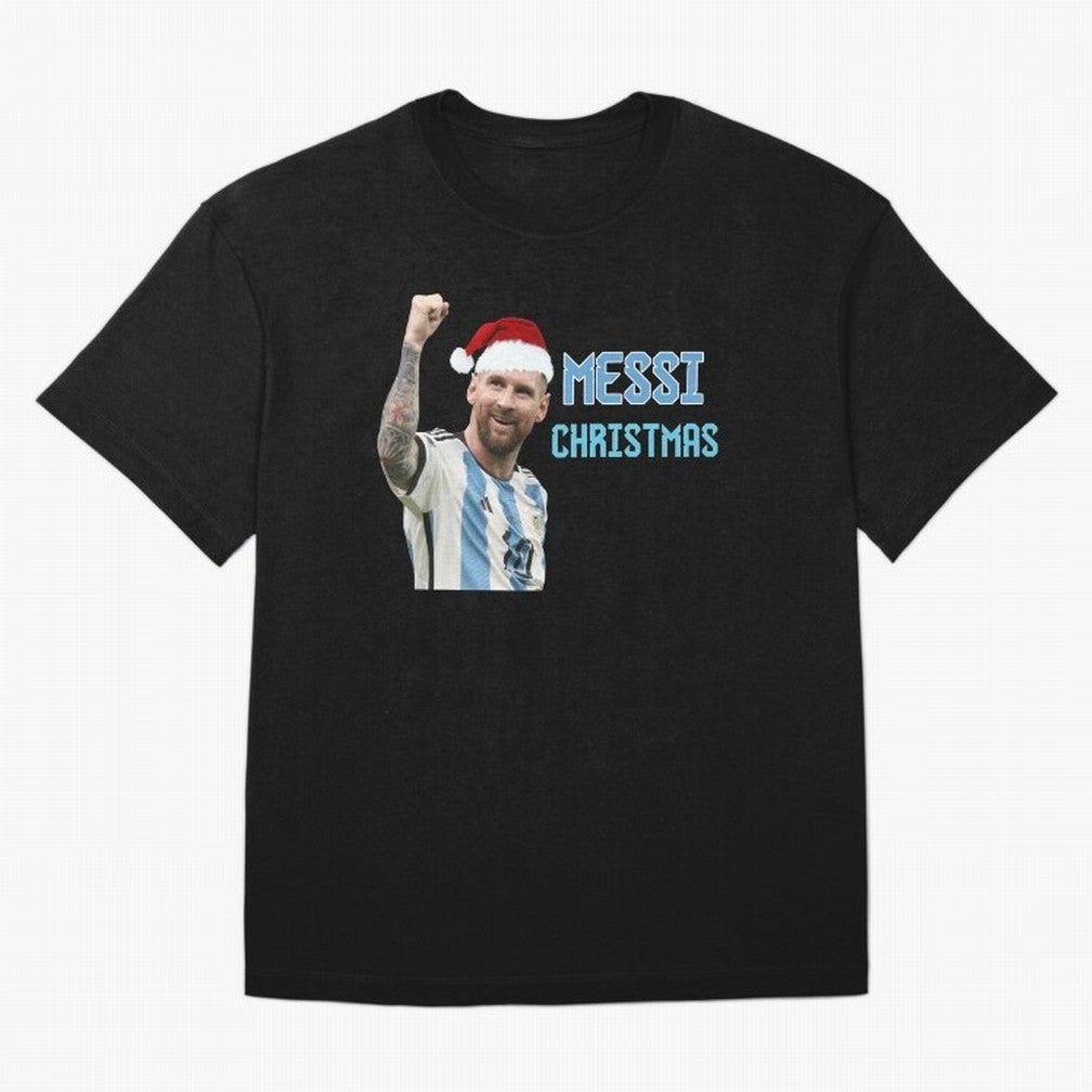 Messi Christmas - Lionel Messi Christmas Design Classic T-Shirt Support the Legends of FIFA World Cup 2026 Group Stage Driven by CR7, Argentina and Brazil Energy, Soccer Culture, Superstar Moments, National Team Dreams and Competitive Fire; Ideal
