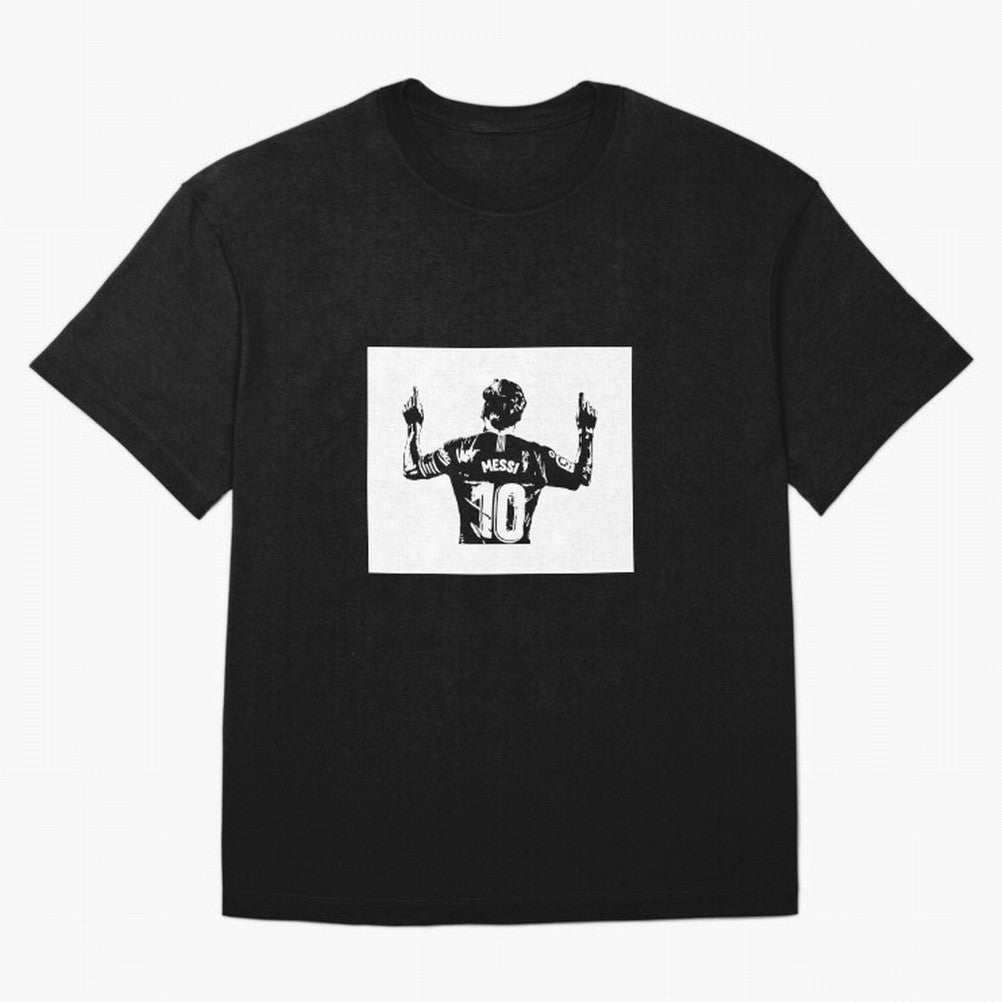 Lionel Messi raising hands Classic T-Shirt Elevate the FIFA World Cup 2026 Group Stage Journey through Messi, Neymar and Mbappe Highlights, England Pride, Retro Football Energy, Iconic Rivalries, Trophy Chase Drama and Stadium Atmosphere; Made for
