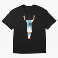 Lionel Messi Essential T-Shirt Show Your Love for FIFA World Cup 2026 USA Canada Mexico Highlighting CR7 and Messi, Argentina and Brazil Energy, Football Festival Excitement, Trophy Ambitions, Country Rivalries and Star Player Buzz; Perfect for