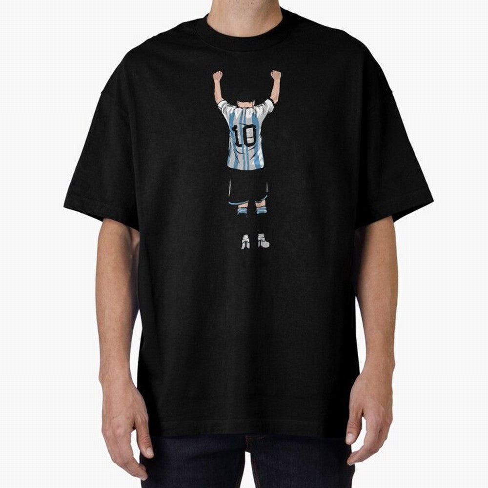 Messi Celebration World Cup Qatar 2022 Classic T-Shirt Show Championship Spirit for Match Day Hype around FIFA World Cup 2026 USA Canada Mexico, Mbappe and Neymar, England and Germany, Match Day Excitement, Supporter Culture, Golden Goals and