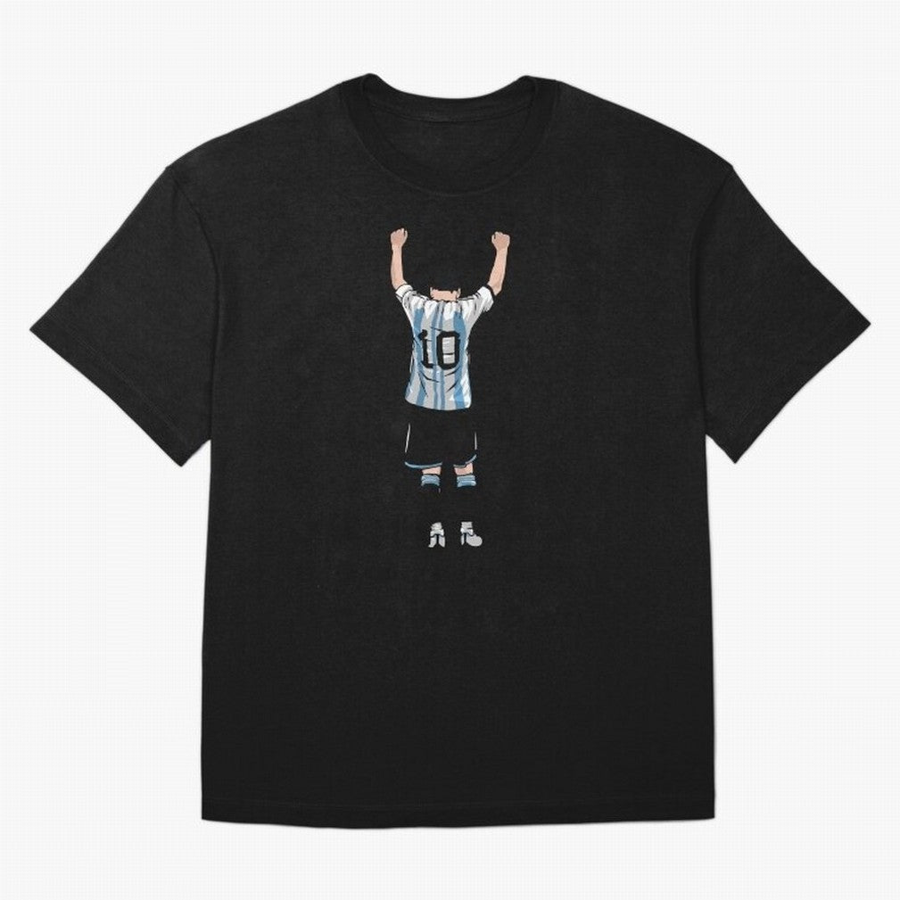 Messi Celebration World Cup Qatar 2022 Classic T-Shirt Show Championship Spirit for Match Day Hype around FIFA World Cup 2026 USA Canada Mexico, Mbappe and Neymar, England and Germany, Match Day Excitement, Supporter Culture, Golden Goals and