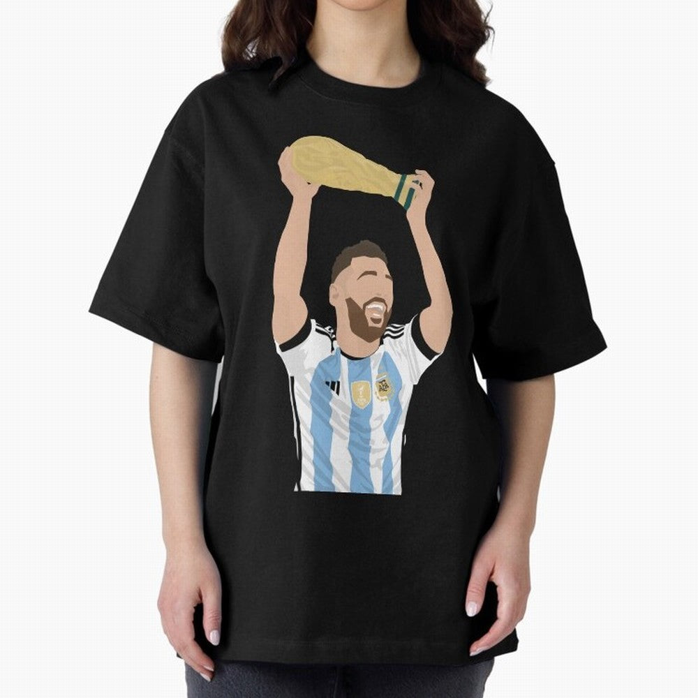 Messi minimalist design Classic T-Shirt Show Support during the FIFA World Cup 2026 Journey through Haaland and Mbappe Highlights, France Pride, Champion Mindset, Group Stage Buzz, Knockout Tension and Passionate Fan Culture; Perfect for Fans,