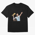 Lionel Messi Classic T-Shirt Join Supporters Worldwide for FIFA World Cup 2026 USA Canada Mexico for Fans of CR7 and Messi and England, Bringing Goal Celebration Energy, Supporter Heritage, Football Icons and Worldwide Tournament Joy; Ideal for