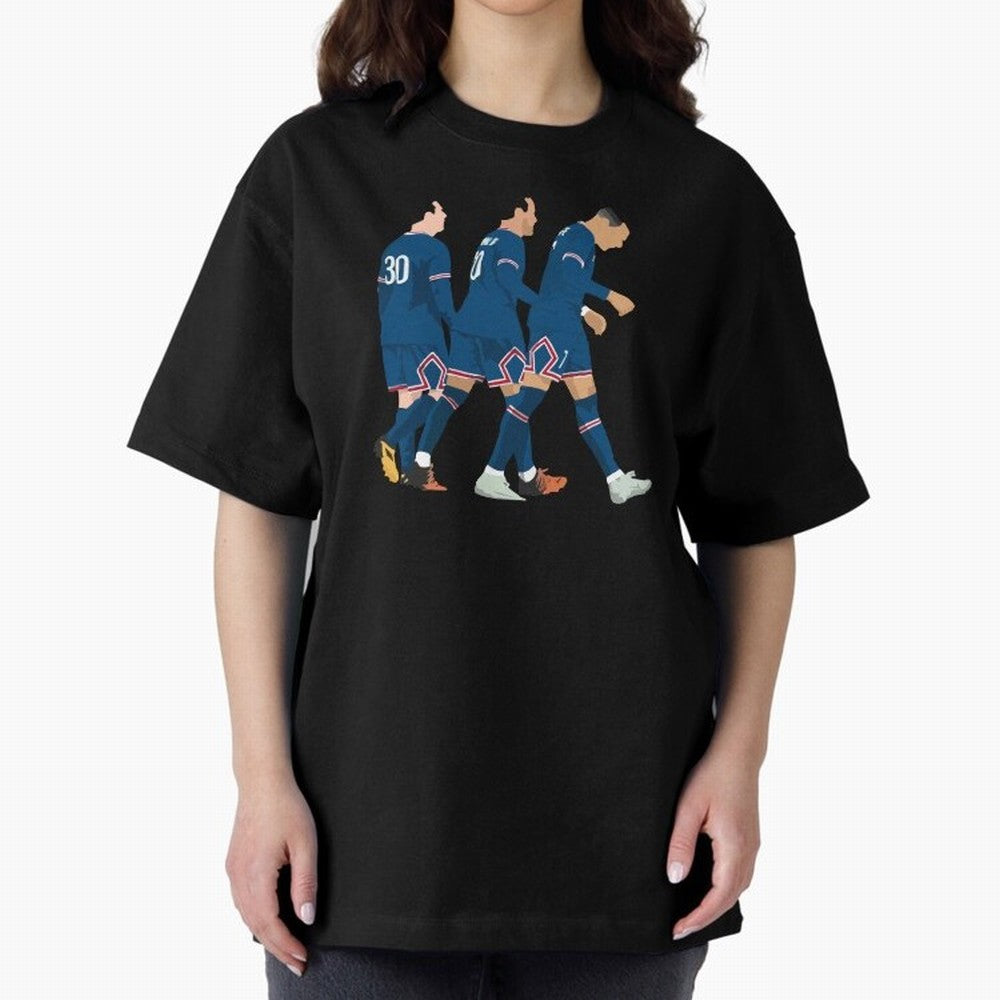 Messi Neymar Mbappe Chilling Classic T-Shirt Support Iconic Players in Match Day Hype around FIFA World Cup 2026 Group Stage, Haaland and Mbappe, Argentina and Brazil, Stadium Memories, Football Loyalty, International Chants and Championship