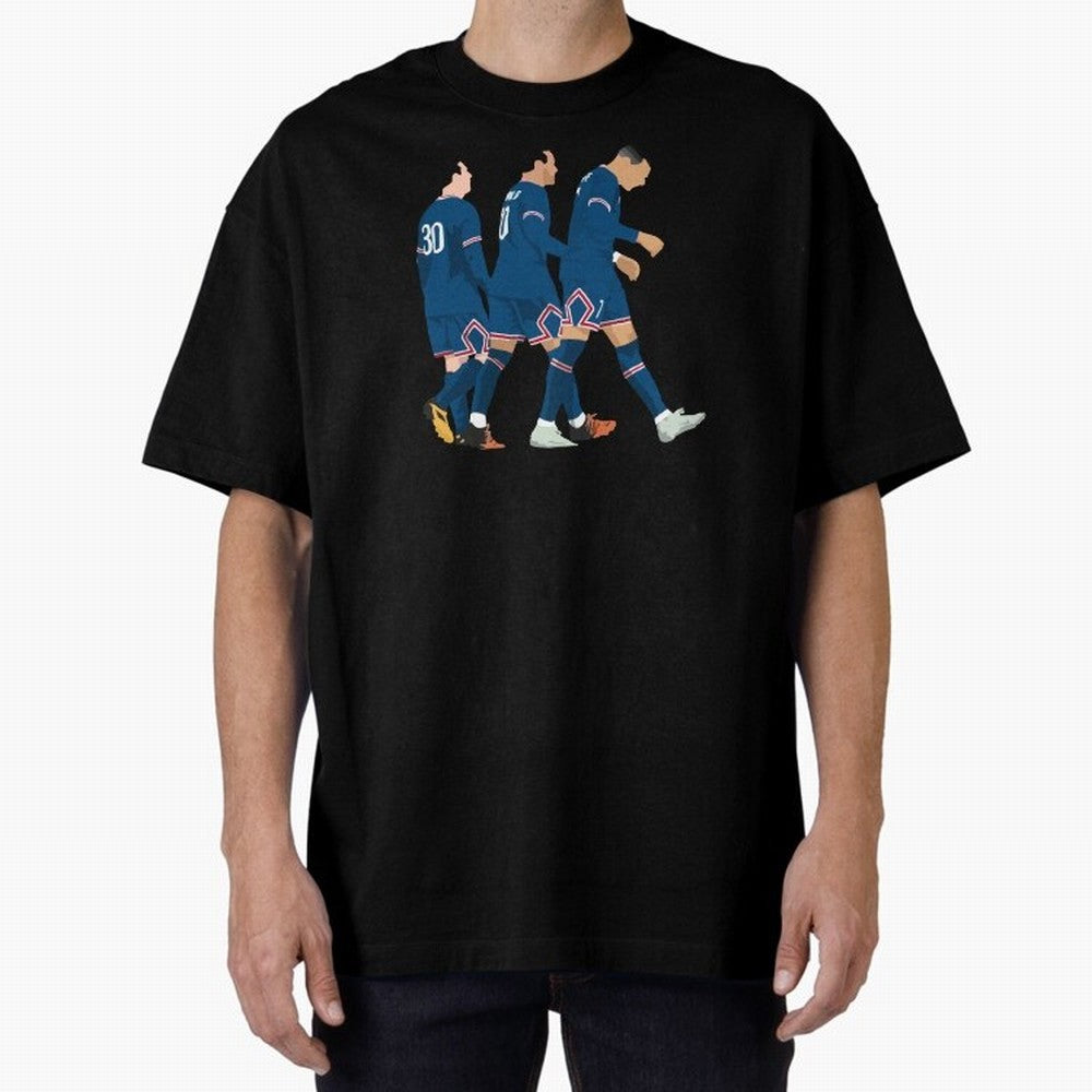 Messi Neymar Mbappe Chilling Classic T-Shirt Support Iconic Players in Match Day Hype around FIFA World Cup 2026 Group Stage, Haaland and Mbappe, Argentina and Brazil, Stadium Memories, Football Loyalty, International Chants and Championship