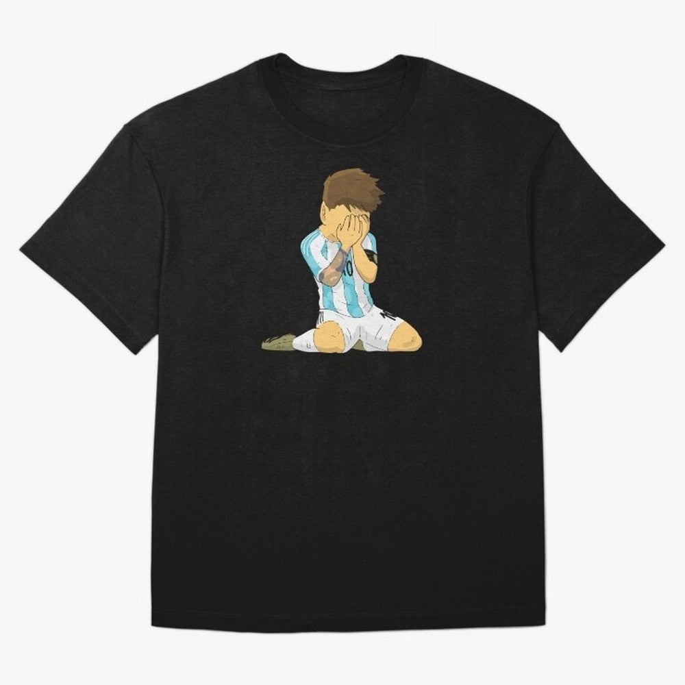 Messi Copa America Moment Oversized T-Shirt Support Iconic Players in FIFA World Cup 2026 Group Stage for Fans of Cristiano Ronaldo, Haaland and CR7 and Spain, Bringing Fan Favorite Moments, National Team Passion, Big Match Drama and Soccer