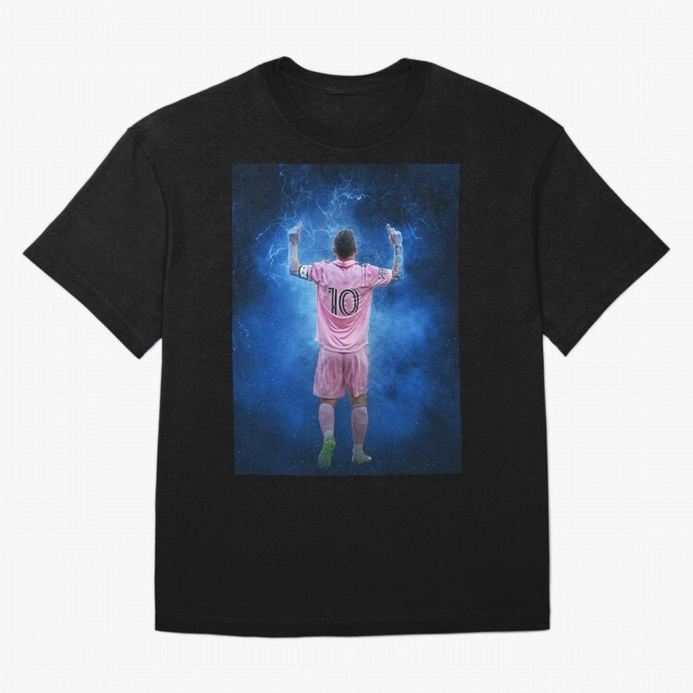 LIONEL MESSI NEW GOAL CELEBRATION SEASON 2023 2024 Classic T-Shirt Celebrate the Road through Match Day Hype around FIFA World Cup 2026, CR7, Spain and Netherlands, Stadium Chants, National Pride, Trophy Dreams and Unforgettable Football Memories;