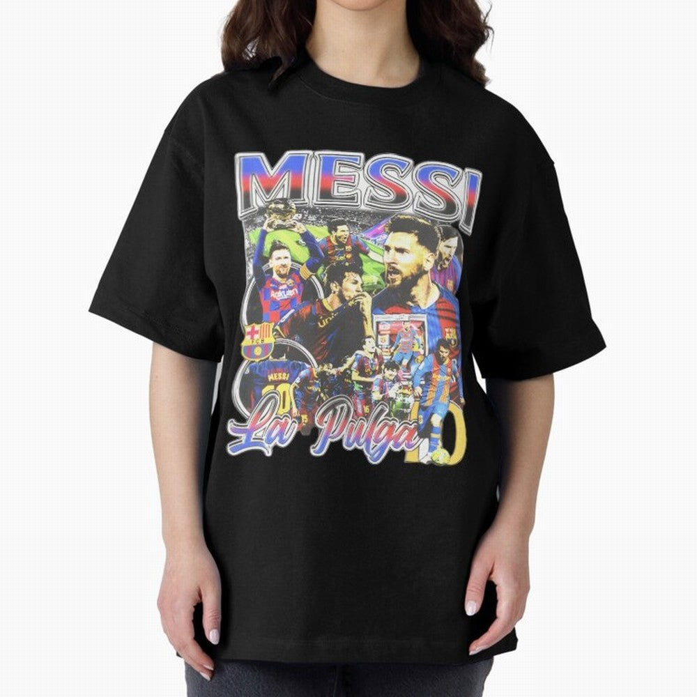 Lionel Messi Graphic Design Classic T-Shirt Relive the Noise and Pride of the FIFA World Cup 2026 Group Stage Journey through Haaland and Mbappe Highlights, Brazil, Portugal and Argentina Pride, Worldwide Fan Energy, Dramatic Goals, Stadium Lights
