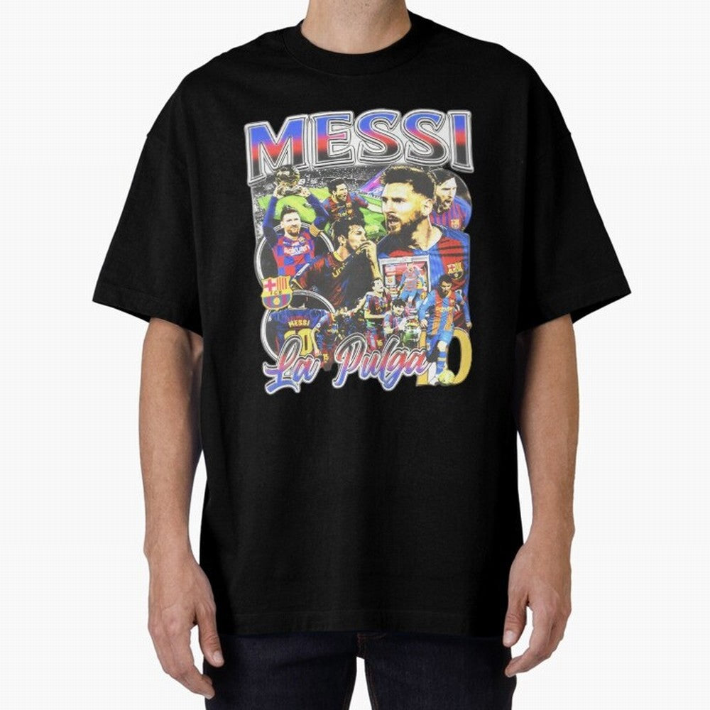 Lionel Messi Graphic Design Classic T-Shirt Relive the Noise and Pride of the FIFA World Cup 2026 Group Stage Journey through Haaland and Mbappe Highlights, Brazil, Portugal and Argentina Pride, Worldwide Fan Energy, Dramatic Goals, Stadium Lights