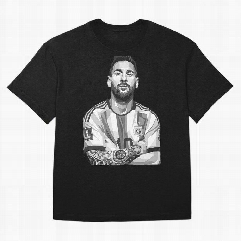 Messi grayscale Classic T-Shirt Celebrate the Road through FIFA World Cup 2026 Group Stage Spirit, Driven by France, Messi, Fan Favorite Moments, National Team Passion, Big Match Drama and Soccer History; Perfect for Supporters Who Want Bold