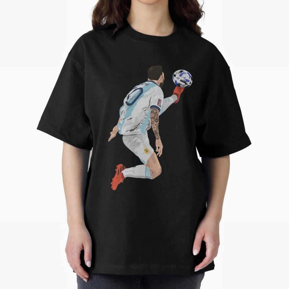 Messi - Lionel Messi Ball Classic T-Shirt Relive Legendary Nights from FIFA World Cup 2026 Spirit, Celebrating France and Portugal, CR7, Tournament Hype, Historic Matchups, Family Viewing Parties and Global Sports Pride; Great for Supporters Who