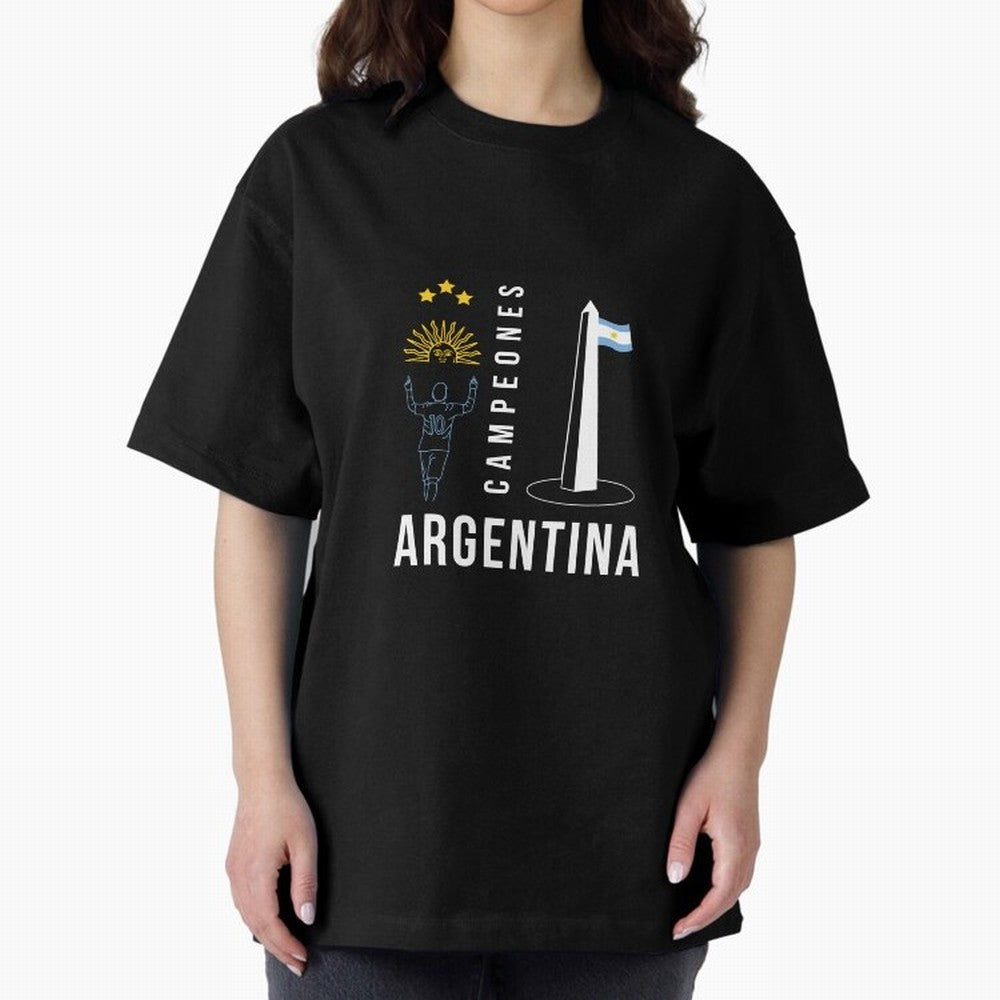Argentina Campeon Essential T-Shirt Remember FIFA World Cup 2026 USA Canada Mexico for Fans of Neymar and England and Germany, Bringing Football Passion, Legendary Performances, Festival Vibes and Supporter Community; Ideal for Football Dads,