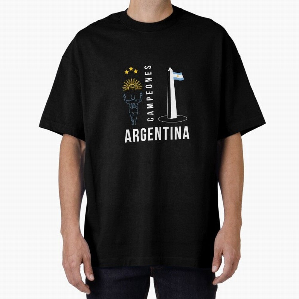 Argentina Campeon Essential T-Shirt Remember FIFA World Cup 2026 USA Canada Mexico for Fans of Neymar and England and Germany, Bringing Football Passion, Legendary Performances, Festival Vibes and Supporter Community; Ideal for Football Dads,