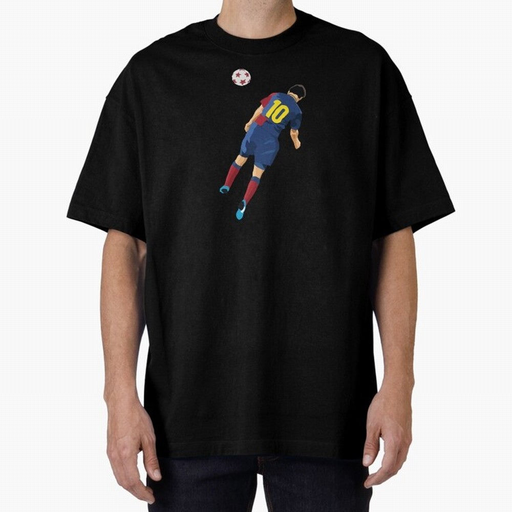 Messi vs Man Utd 2009 Classic T-Shirt Stand Proud for Match Day Hype around FIFA World Cup 2026, Mbappe, Spain and Netherlands, Vintage Soccer Flavor, Modern Football Stars, National Flags and Final Night Emotion; Great for Supporters Who Love